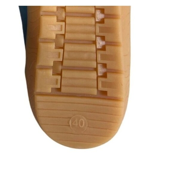 Unbranded Blue Faux Leather Comfortable Tassel Loafers Slip-On Shoes Sz 40 - New - Picture 8 of 8